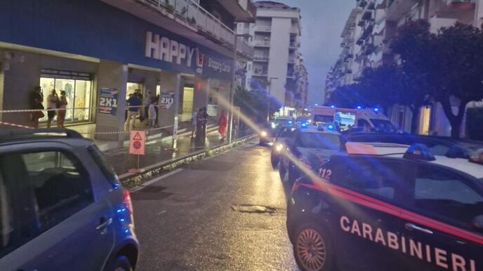 Rissa Nel Centro Di Lamezia Te