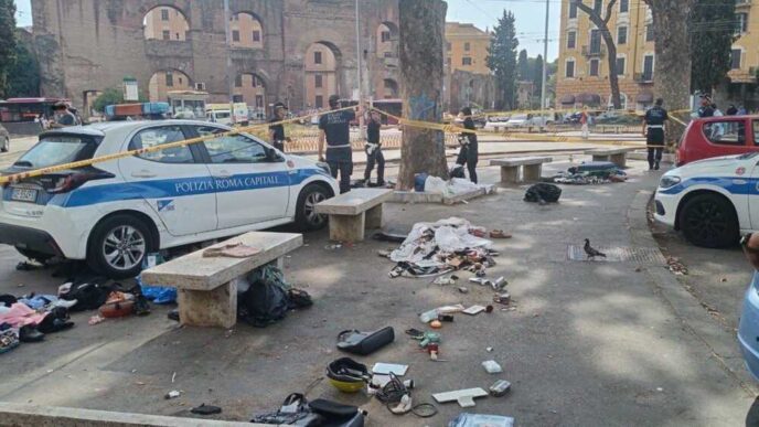 Scontro Tra Polizia Locale E V
