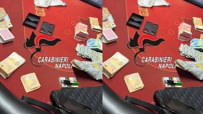 Scoperta Bisca Clandestina A C