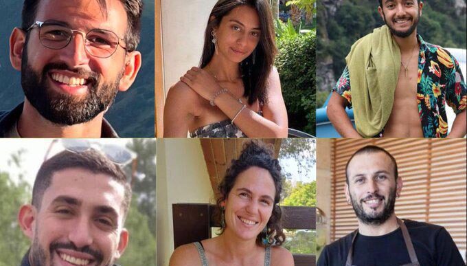 Sei Ostaggi Israeliani Trovati