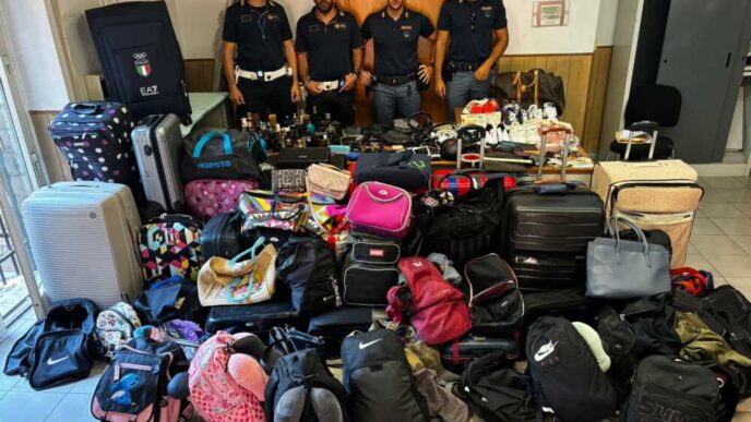 Sequestro Di Merce Rubata Nel