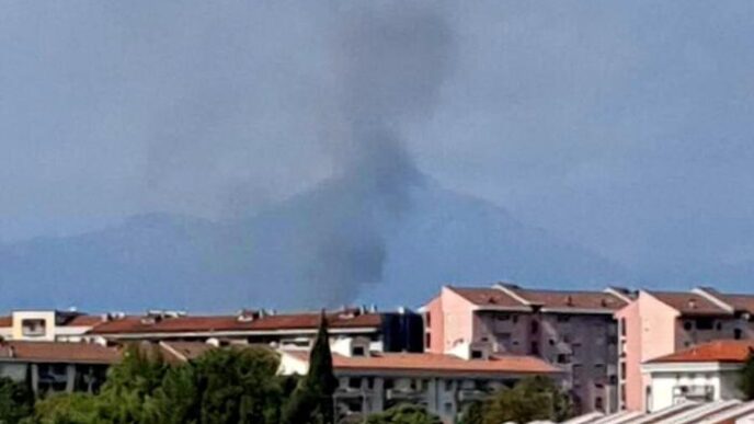 Spoltore Incendi In Campagna