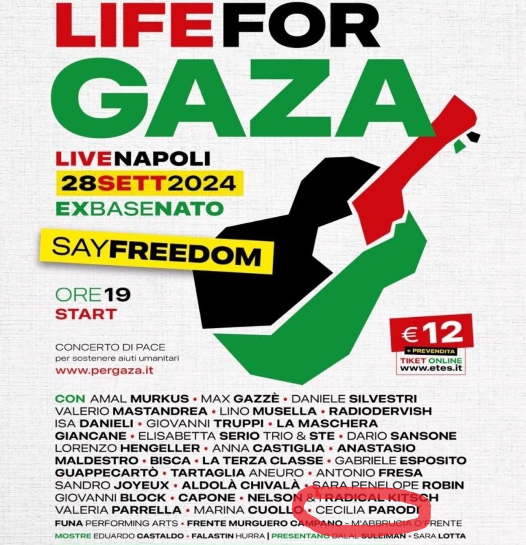 Un Grande Evento Per Gaza Il