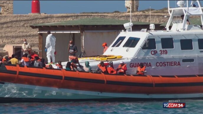 Ventesimo Sbarco Di Migranti A