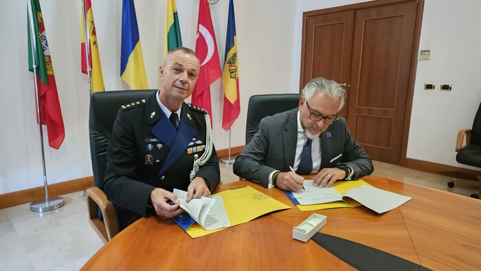 Visita Del Generale Barbano A