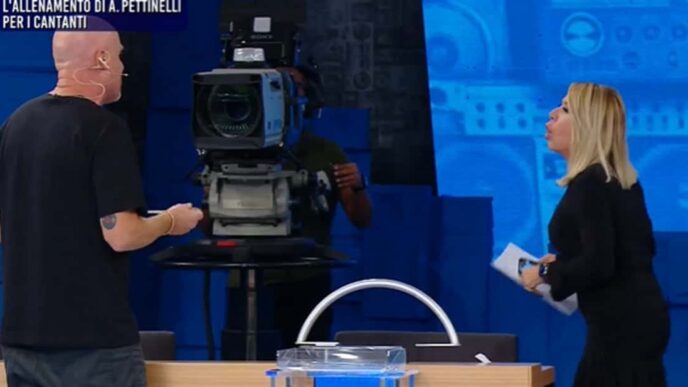 Accesa Lite Tra Rudy Zerbi E A