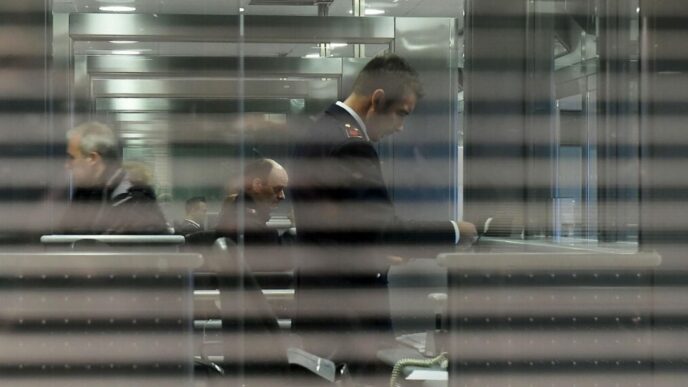 Arrestato All27Aeroporto Di Mil