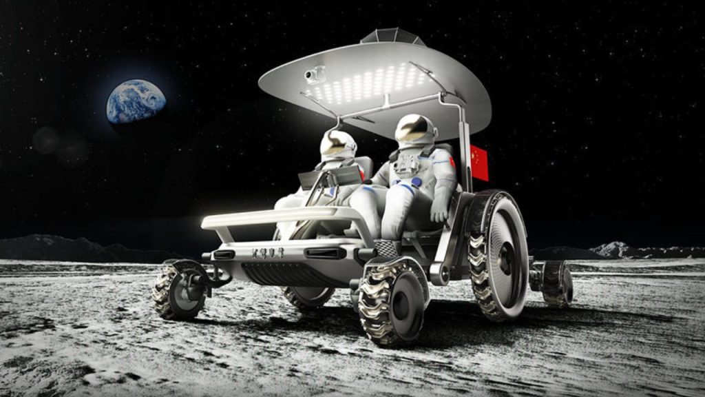 Cina In Corsa Verso La Luna3A M