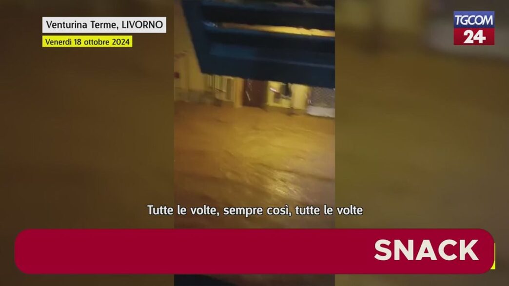 Emergenza Maltempo In Toscana3A