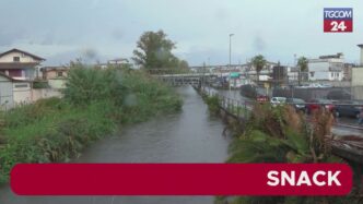 Forti Piogge Nel Golfo Di Napo