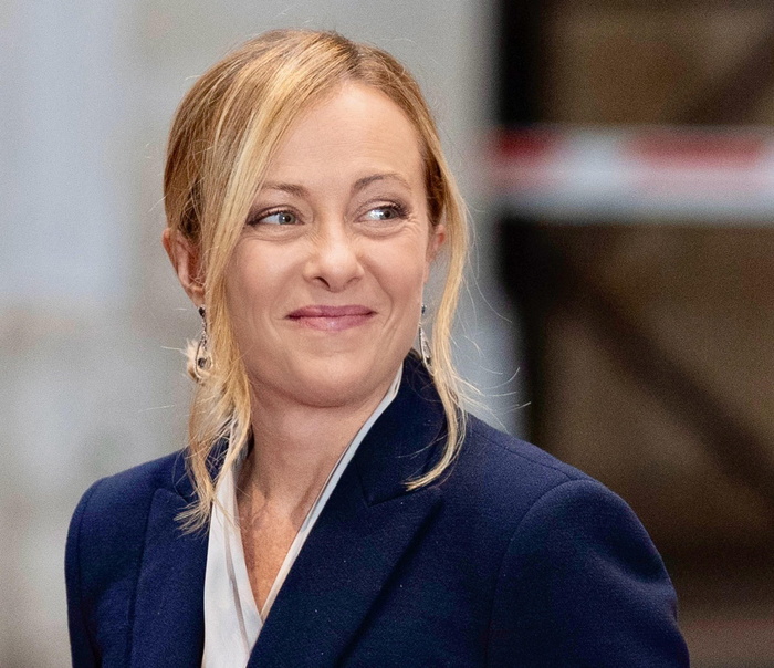 Giorgia Meloni A Genova3A Il Ce