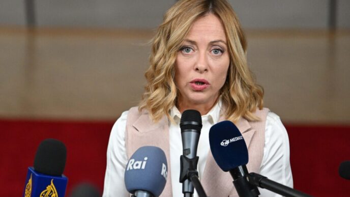 Giorgia Meloni Visita Il Liban