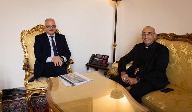 Gualtieri Incontra Mons. Reina