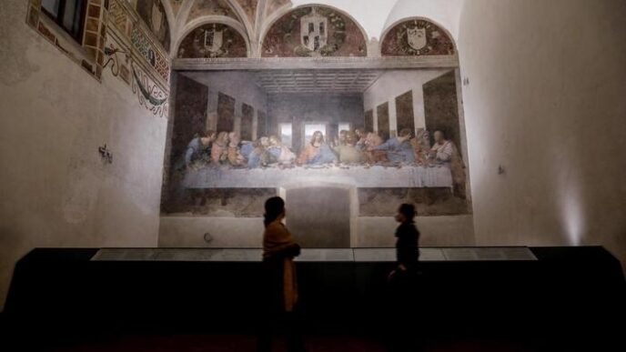 Il Cenacolo Di Leonardo Torna