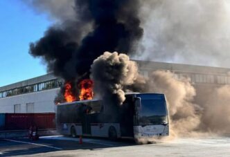 Incendio Di Autobus A Roma2C Il
