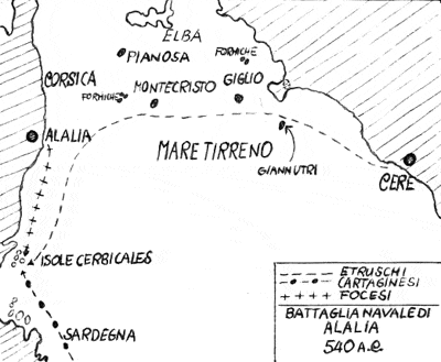 La Battaglia Navale Di Alalia