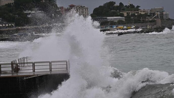 Maltempo In Liguria3A Esondazio