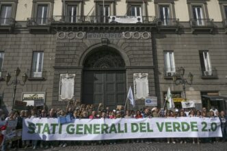 Protesta A Palazzo San Giacomo
