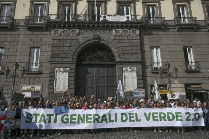 Protesta A Palazzo San Giacomo