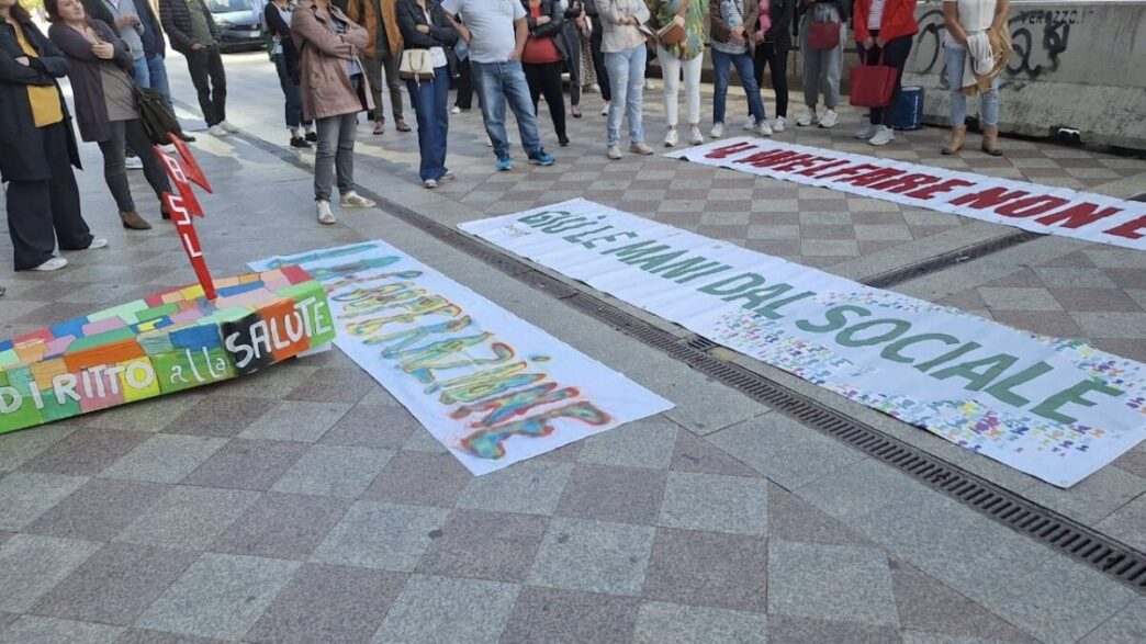 Protesta Dei Lavoratori Socios