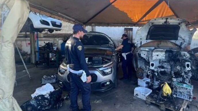 Sequestro Di Officina Meccanic