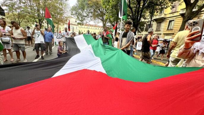 Torino Si Mobilita Per Gaza3A F