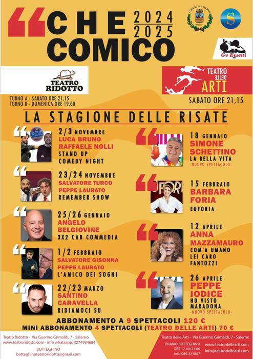 Torna 22Che Comico223A La Stagion