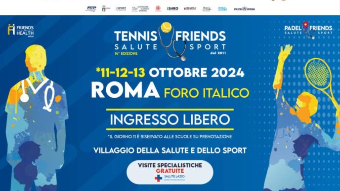 Torna Tennis 26 Friends3A Salute