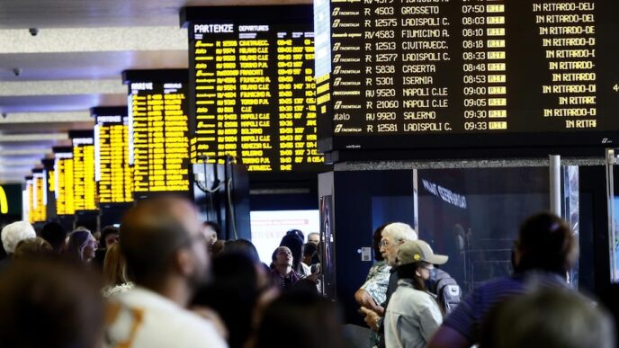Trasporto Ferroviario In Crisi