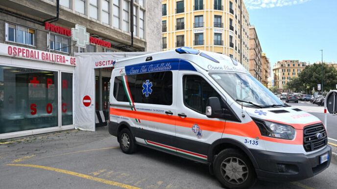 Aggressione In Ambulanza A Gen