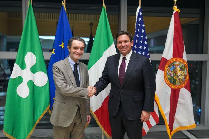 Attilio Fontana Incontra Ron D