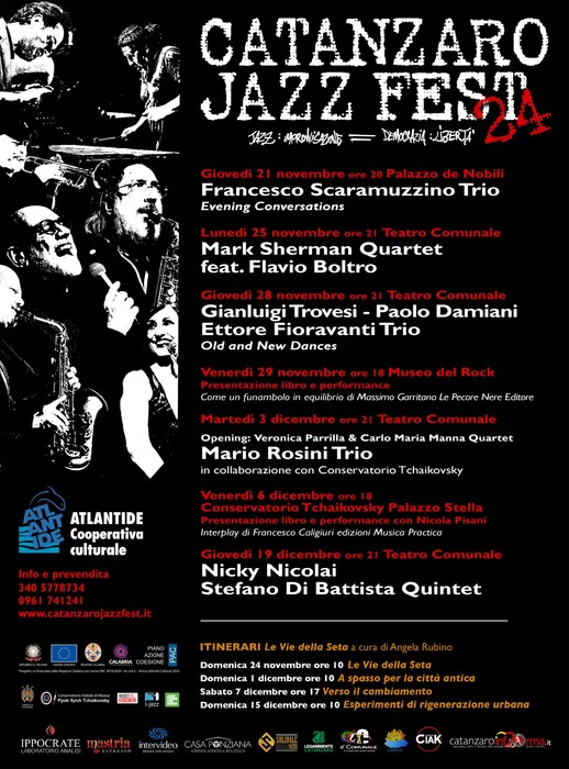 Catanzaro Jazz Fest3A Al Via Un