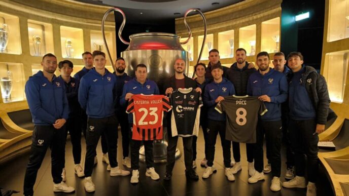 Cisterna Volley Visita Il Muse