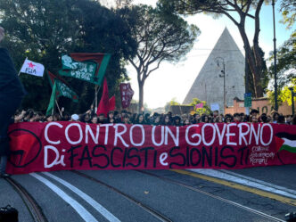 Corteo Studentesco A Roma3A Pro