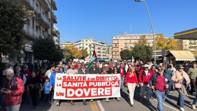 Cosenza Manifesta Per Una Sani