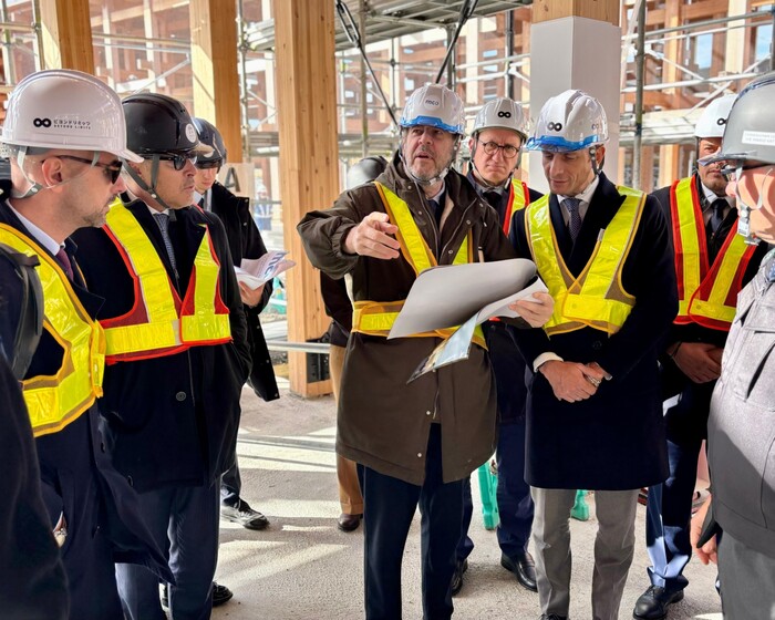 Fedriga Visita Il Cantiere Del