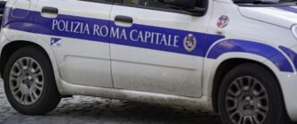 Giovane Vigile Urbano Di Roma
