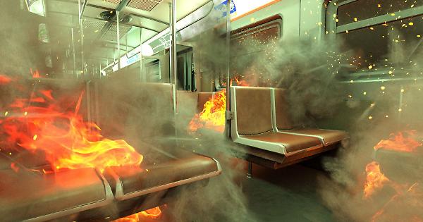Incendio Nella Metropolitana D