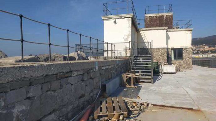 La Diga Foranea Di Trieste3A Un