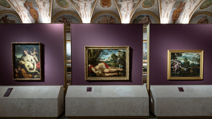 La Mostra Alla Galleria Borghe