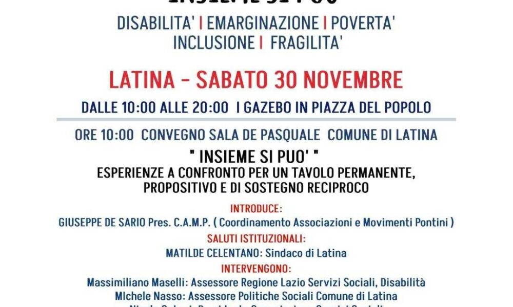 Manifestazione A Latina3A Volon