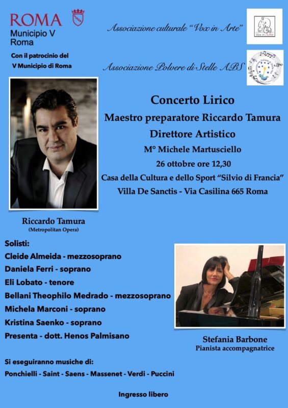 Masterclass Di Canto Lirico Co