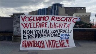 Napoli3A Attivisti In Protesta
