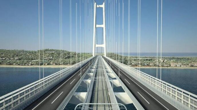 Ponte Sullo Stretto Di Messina