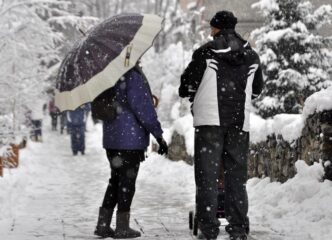Prima Nevicata Della Stagione