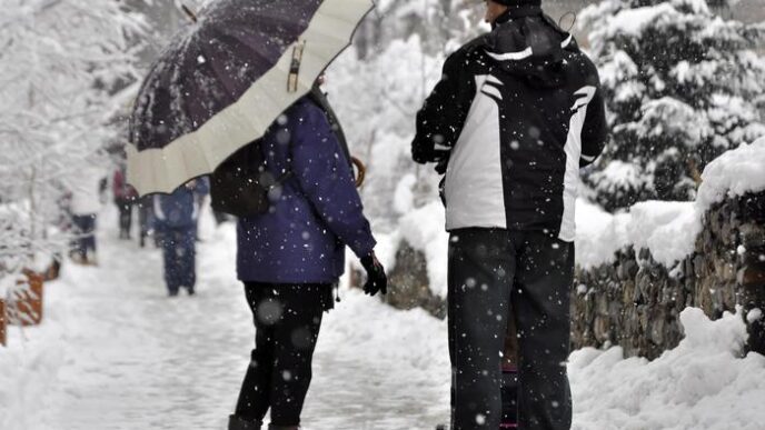Prima Nevicata Della Stagione