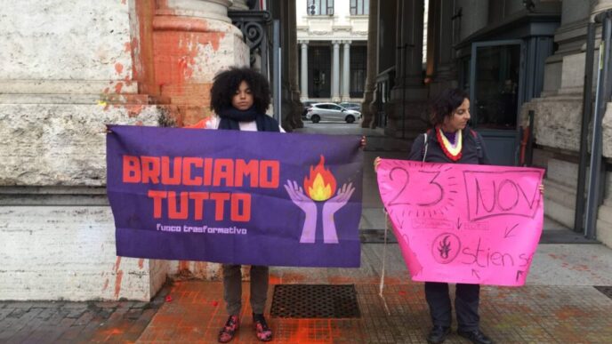 Protesta Nonviolenta Davanti A