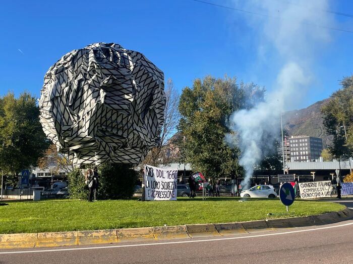 Protesta Pro Palestina Durante