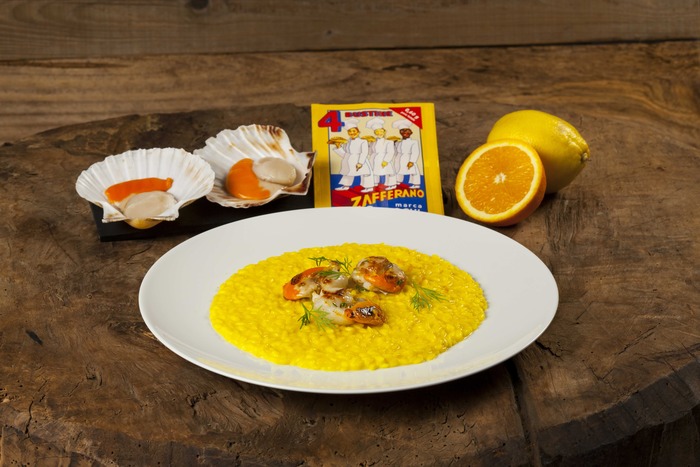 Risotto Alla Milanese3A Un Simb