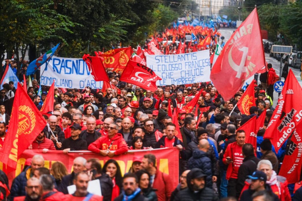 Sciopero Generale In Italia3A M